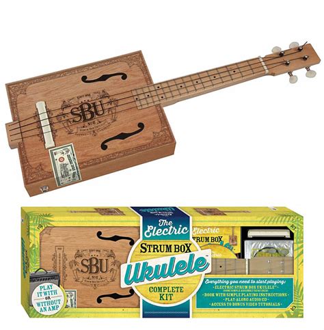 the electric strum box ukulele complete kit|The Electric Strum Box Ukulele Complete Kit Includes .